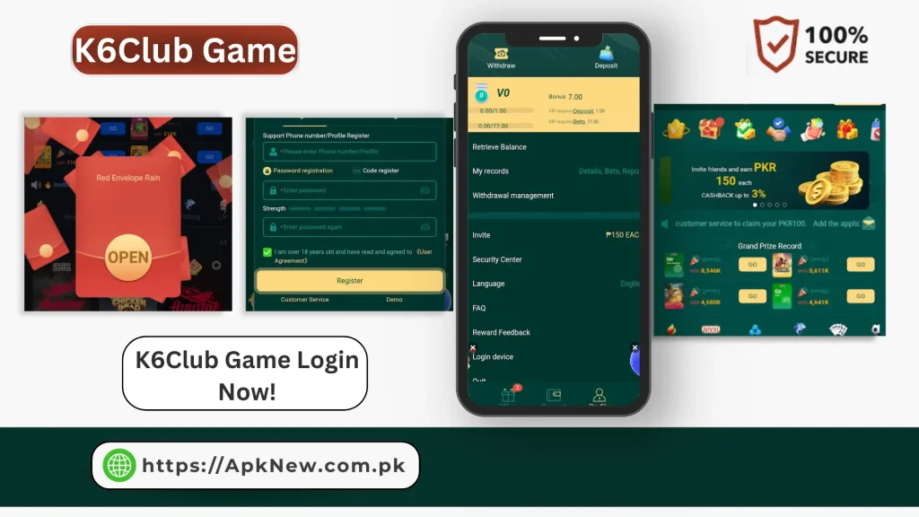 K6Club Game Create Account