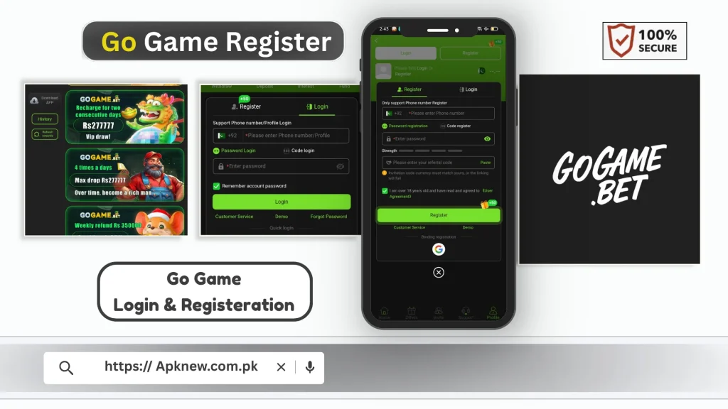 Go Game Login