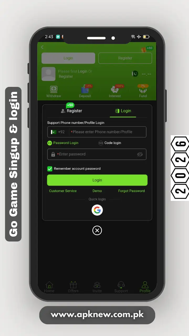 gogame deposit