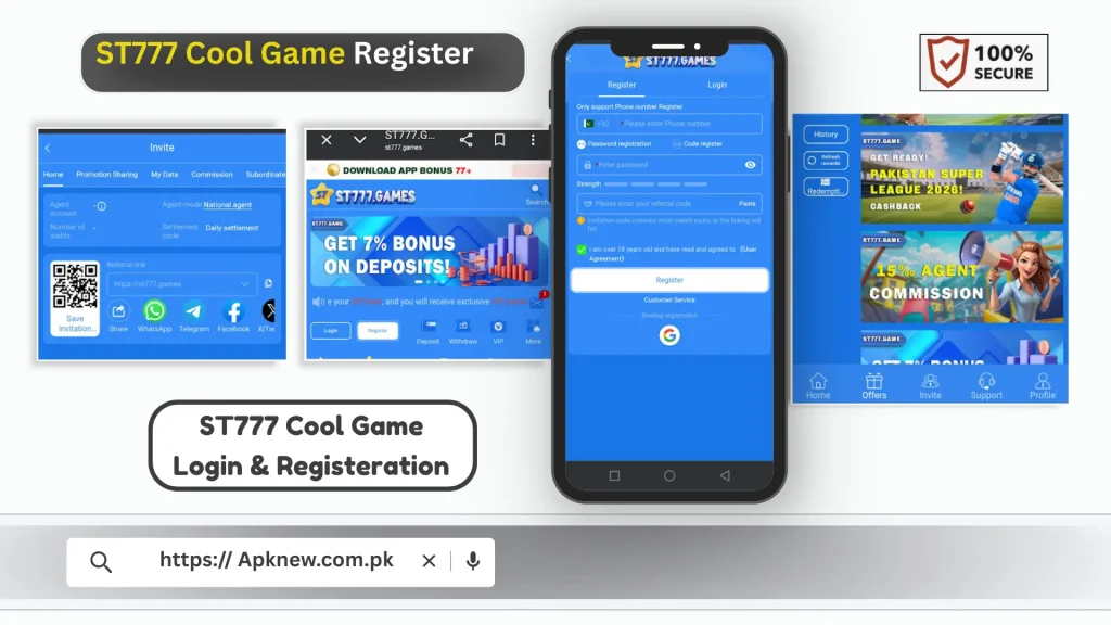 Deposit Funds ST777 Game