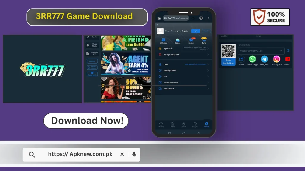 Download 3RR777 Game APK